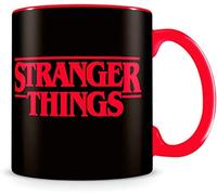 Stranger Things MG25256C - Taza de cerámica (315 ml), color blanco