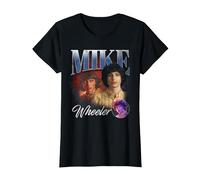 Stranger Things Mike Homage Camiseta, Mujer, Negro, L