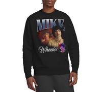 Stranger Things Mike Homage Unisex Sweatshirt, Black, Medium