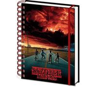Stranger Things Minde Flayer - Cuaderno de notas en espiral (tamaño A5), diseño de flores