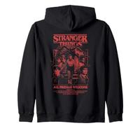 Stranger Things Mindflayer Group Horror Movie Poster Sudadera con Capucha