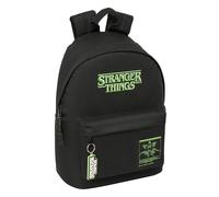 STRANGER THINGS - Mochila Juvenil para Portátil 14.1", Ideal para Jóvenes de Diferentes Edades, Cómoda y Versátil, Calidad y Resistencia, 31x16x41 cm