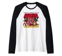 Stranger Things Monster Hunting Oficialmente Autorizado Camiseta Manga Raglan
