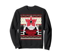 Stranger Things Navidad Patrón Oscuro Demogorgon Sudadera