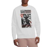 Stranger Things Newspaper Demogorgon Sighting Unisex Sweatshirt, White, X-Large