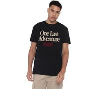 Stranger Things One Last Adventure Front Back Unisex T Shirt, Black, X-Large