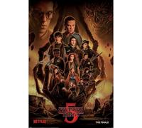 Stranger Things Póster maxi de S5 (The Final) de 91,5 cm x 61 cm, arte de pared grande con licencia oficial para dormitorio, sala de juegos u oficina