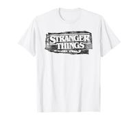 Stranger Things Punk Logo Camiseta