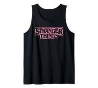 Stranger Things Punk Logo Pink Camiseta sin Mangas