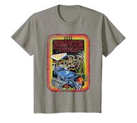 Stranger Things Retro Sketch Cover Camiseta, Niños, Pizarra, 3 años