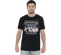 Stranger Things Retro Thunder Group Camiseta Unisex, Negro, L