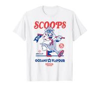 Stranger Things Scoops Ahoy Red Blue Heladería Camiseta
