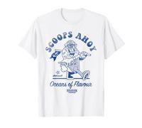 Stranger Things Scoops Ahoy Retro Camiseta