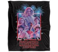 Stranger Things Season 3 July 4Th Silky Touch Super Soft Throw Blanket 152 X 127 Cm