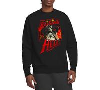 Stranger Things Season 5 - Eddie Munson Raising Hell Hombre Sudadera Negro L