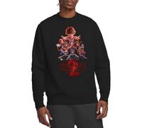 Stranger Things Season Two Poster Unisex Sweatshirt, Black, Small