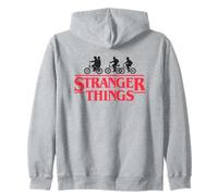Stranger Things Silhouette Bike Logo Oficialmente autorizado Sudadera con Capucha