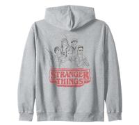 Stranger Things Sketch Group Logo Sudadera con Capucha