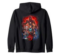 Stranger Things ST5 Poster Oficialmente Autorizado Sudadera con Capucha
