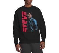 Stranger Things Steve Neo Homage Unisex Sweatshirt, Black, Large