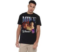 Stranger Things Stranger Things Mike Homage Unisex T Shirt, Black T-Shirt Unisex Adulto