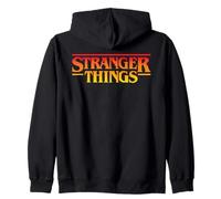 Stranger Things Sunset Pixel Logo Sudadera con Capucha