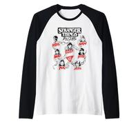 Stranger Things Tales from '85 Character Vines Camiseta Manga Raglan
