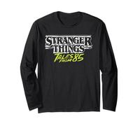Stranger Things Tales from '85 Two Tone Logo Manga Larga