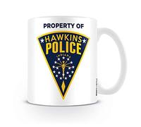 Stranger Things taza de cerámica mg25274 315 ml/11oz - Hawkins Policía Badge