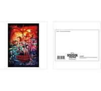 Stranger Things (Temporada S MONTAGE) - Tarjeta postal A6 (1 tarjeta)