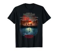 Stranger Things Upside Down Poster Oficialmente Autorizado Camiseta