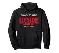 Stranger Things Upside Down Slogan Sudadera con Capucha