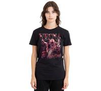 Stranger Things Vecna Creel Homage Ladies T Shirt, Black, Medium