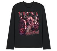Stranger Things Vecna Creel Homage Unisex Long Sleeve T Shirt, Black, Small