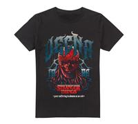 Stranger Things Vecna Evil Band 86 - Camiseta Unisex, Color Negro, Talla XL, Negro, XL