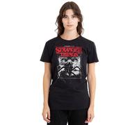 Stranger Things Vecna Mindflayer Poster Camiseta de Mujer, Negro, M