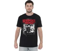 Stranger Things Vecna Mindflayer Poster Camiseta Unisex, Negro, L
