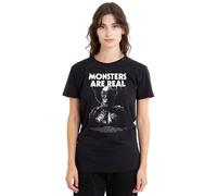 Stranger Things Vecna Monsters Are Real Camiseta de Mujer, Negro, S