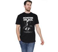 Stranger Things Vecna Monsters Are Real Camiseta Unisex, Negro, M
