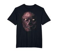 Stranger Things Vecna Oversized Face Camiseta, Hombre Tallas Grandes, Negro, 5X Alto