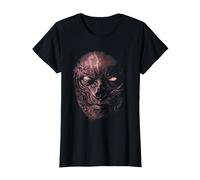 Stranger Things Vecna Oversized Face Camiseta, Mujer, Negro, 3XL