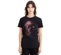 Stranger Things Vecna Oversized Face Ladies T Shirt, Black, Medium