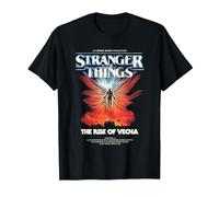 Stranger Things Vecna Rise Poster Camiseta, Hombre, Negro, 6XL