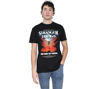 Stranger Things Vecna Rise Poster Camiseta Unisex, Negro, 4XL
