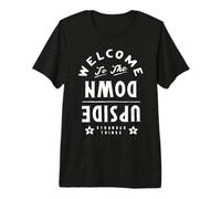 Stranger Things Welcome to The Upside Down Camiseta Premium
