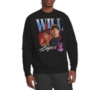 Stranger Things Will Homage Sudadera Unisex, Negro, S