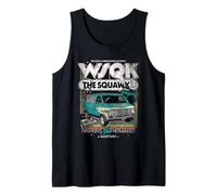 Stranger Things WSQK Squawk Retro Camiseta sin Mangas