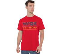Stranger Things Wsqk The Squawk Unisex T Shirt, Red, Medium