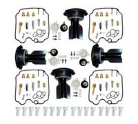 Strangulador De Aire Manual para Y&amaha FZR1000 para EXUP 1989-1995 FZR 1000 Herramienta De Reparación Carburador Diafragma Émbolo Flotador Kit Repuesto(Set 3)
