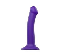 Strap-On-Me Dildo Flexible Doble Densidad | Consoladores semi realistas ultra suaves 100% silicona con memoria de forma | Impermeable, compatible con arnés | Dildo XXL, Large, XL, M & S
